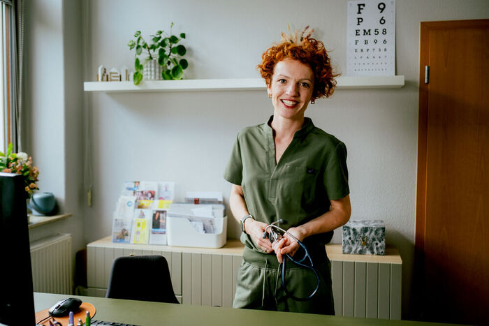 Elisabeth Brode, Hausärztin in Zwickau Elisabeth Brode, Hausärztin in Zwickau